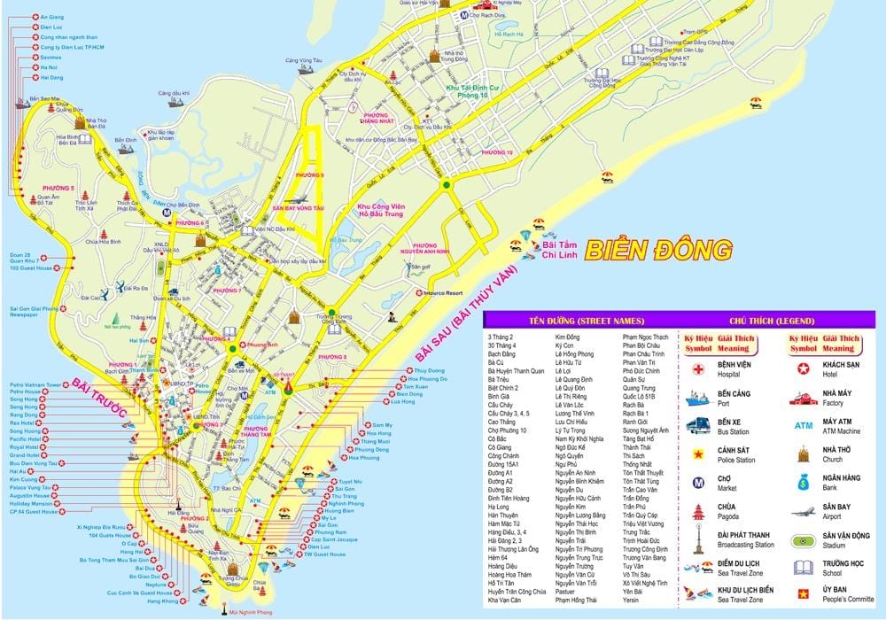 Mapa ho chi minh city port