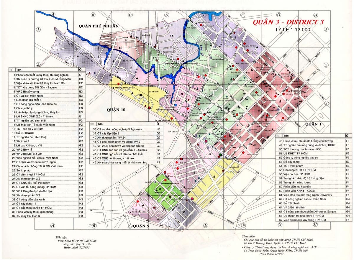 ho chi minh city na mapě