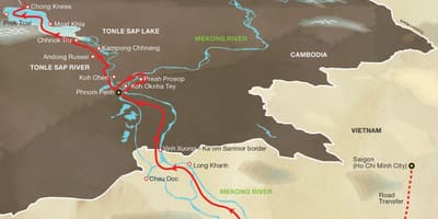 Mapa saigon 