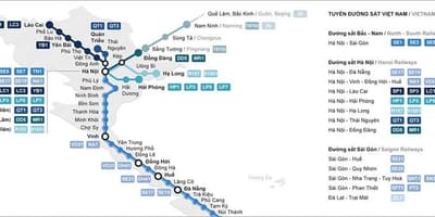 Železniční stanice ho chi minh city mapě